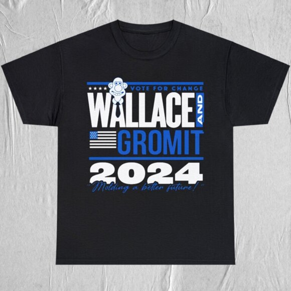 Katherinne E Other - Wallace And Gromit Vote For Change 2024 Funny Meme Shirt 98